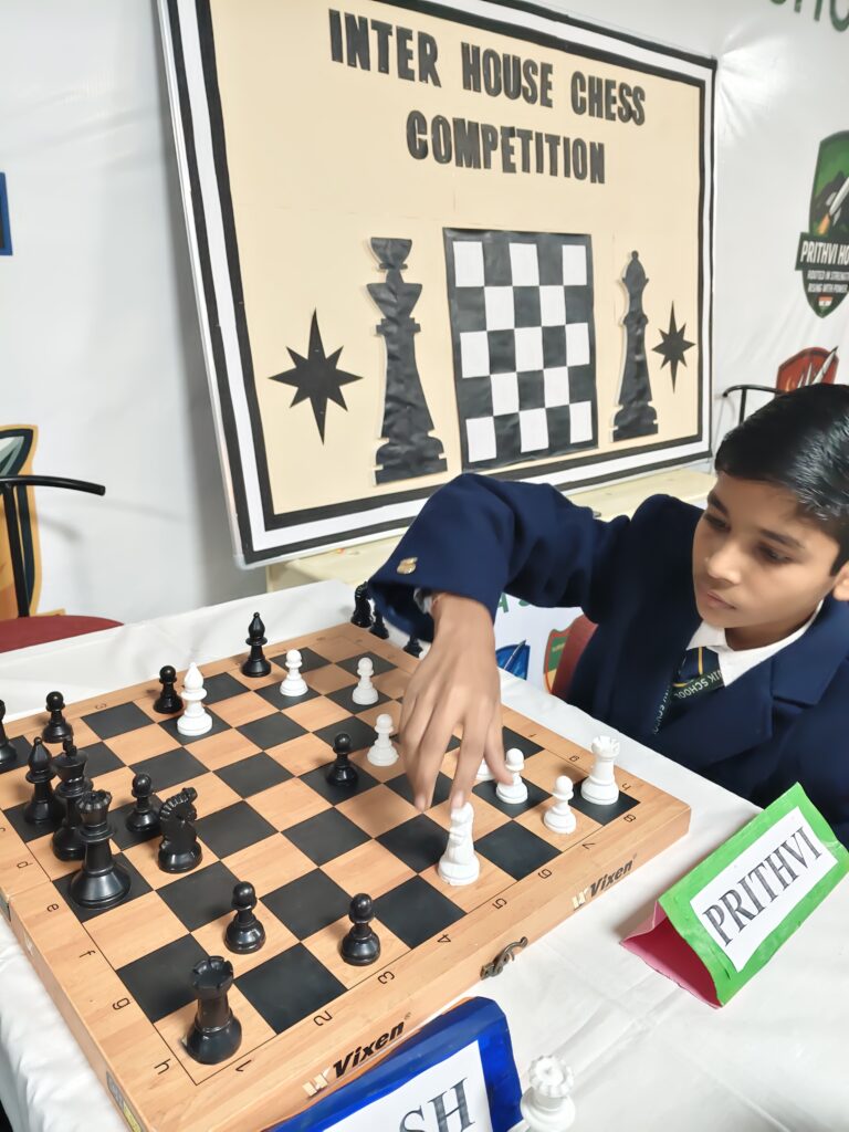 School inter house chess event