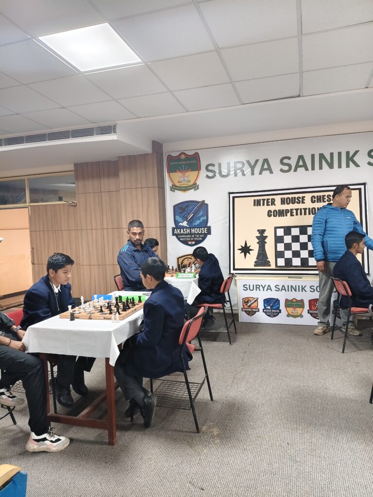 School inter house chess event