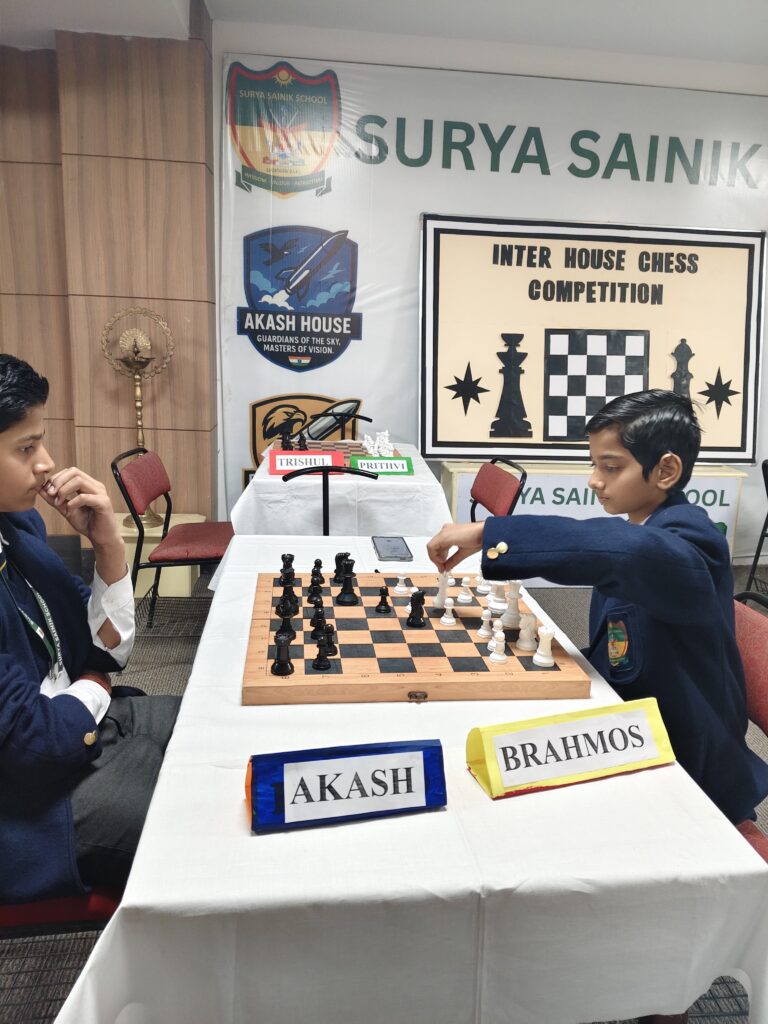 School inter house chess event