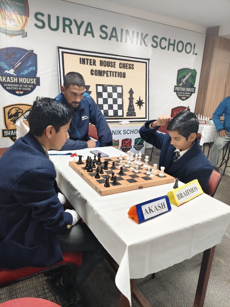 School inter house chess event