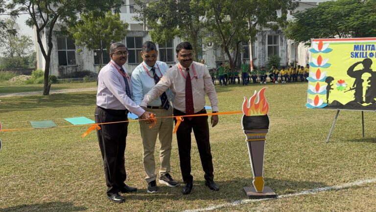 Surya Sainik School Yoga event