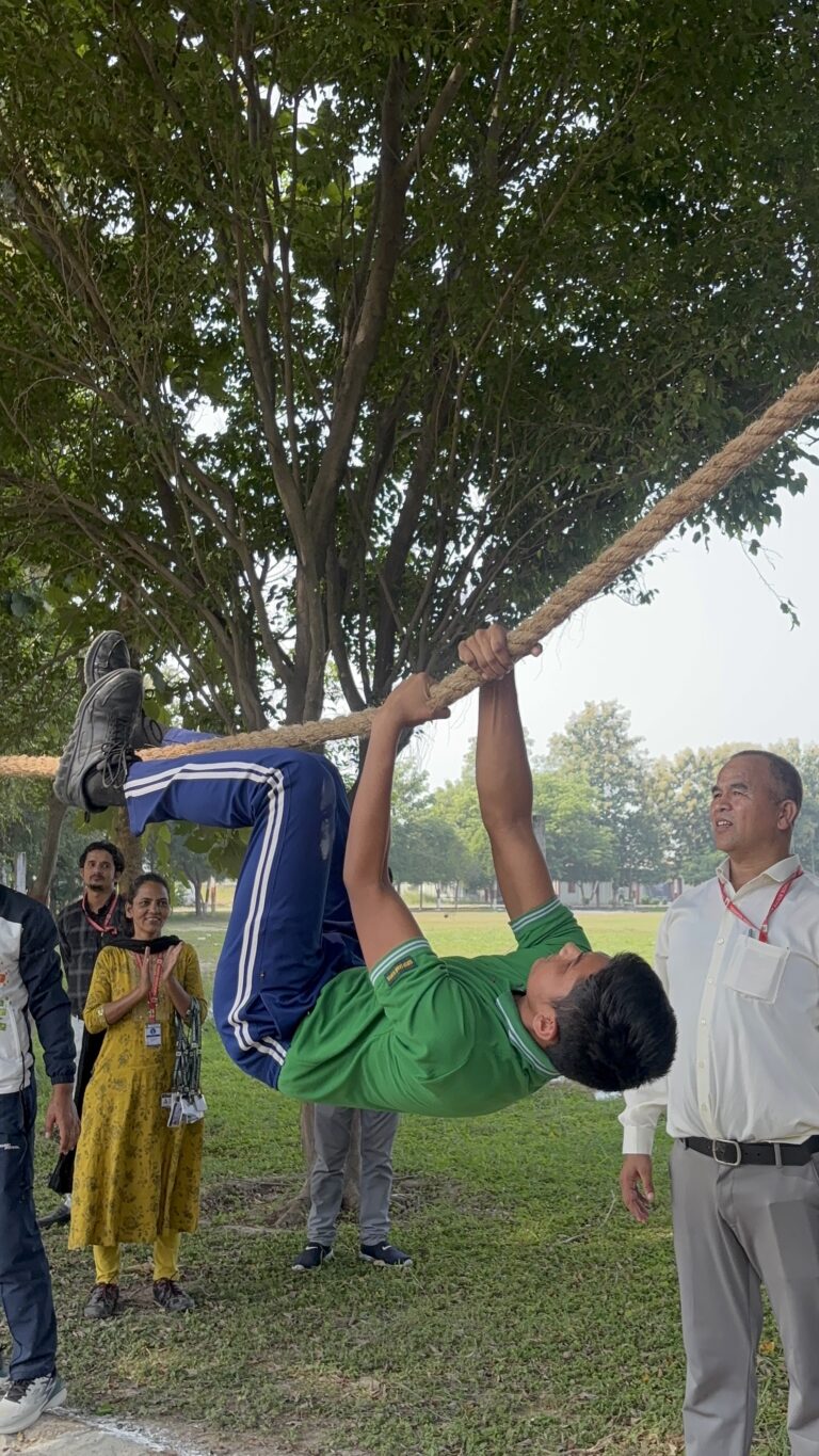 Surya Sainik School Climbing event