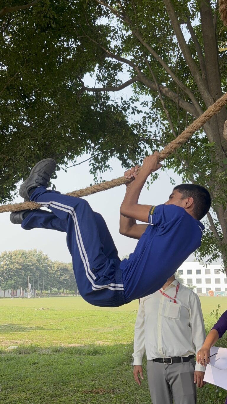Surya Sainik School Climbing event