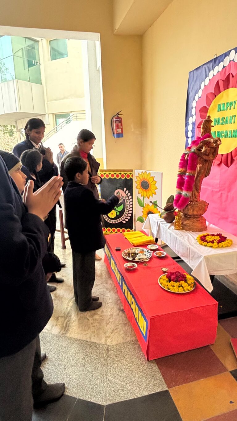 school vasant panchmi event
