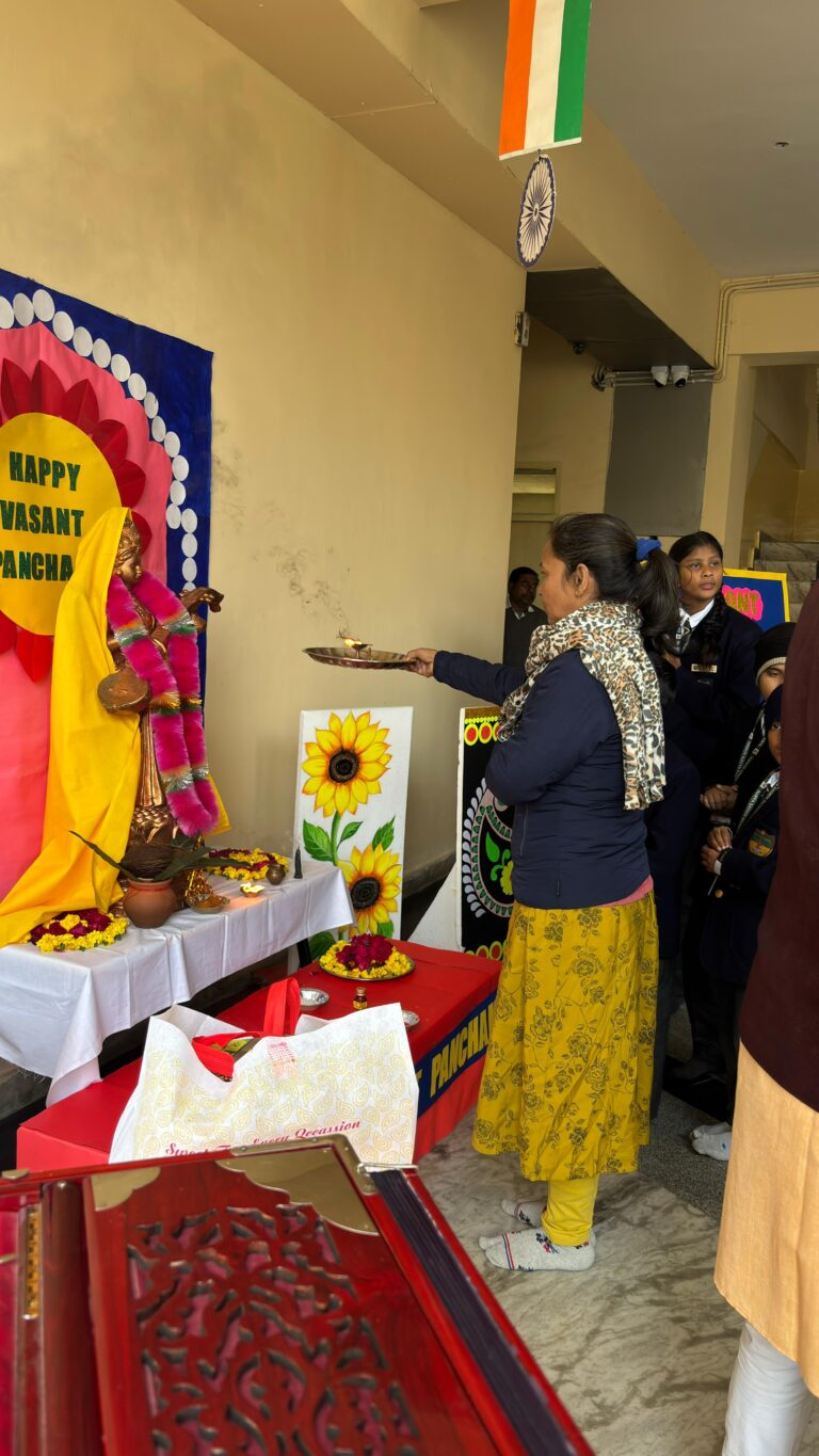 school vasant panchmi event