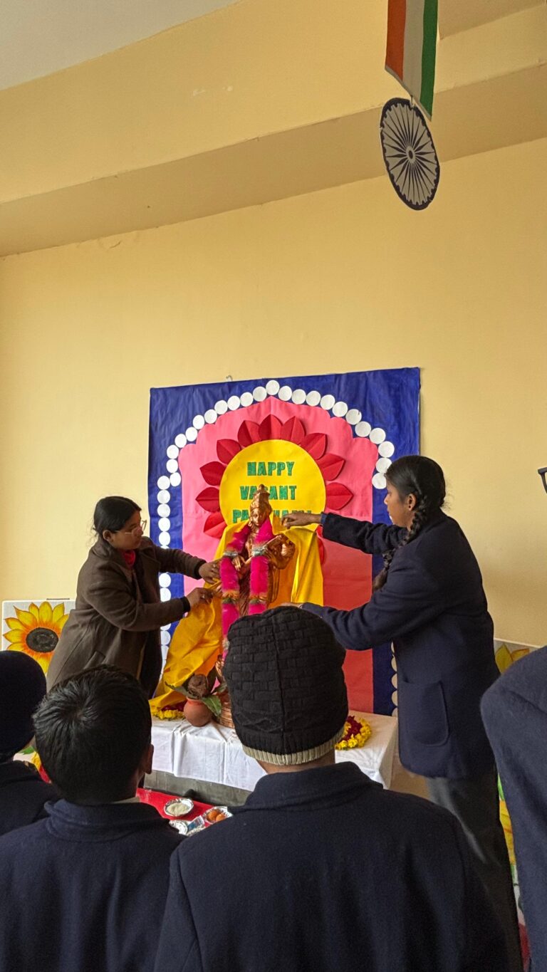 school vasant panchmi event