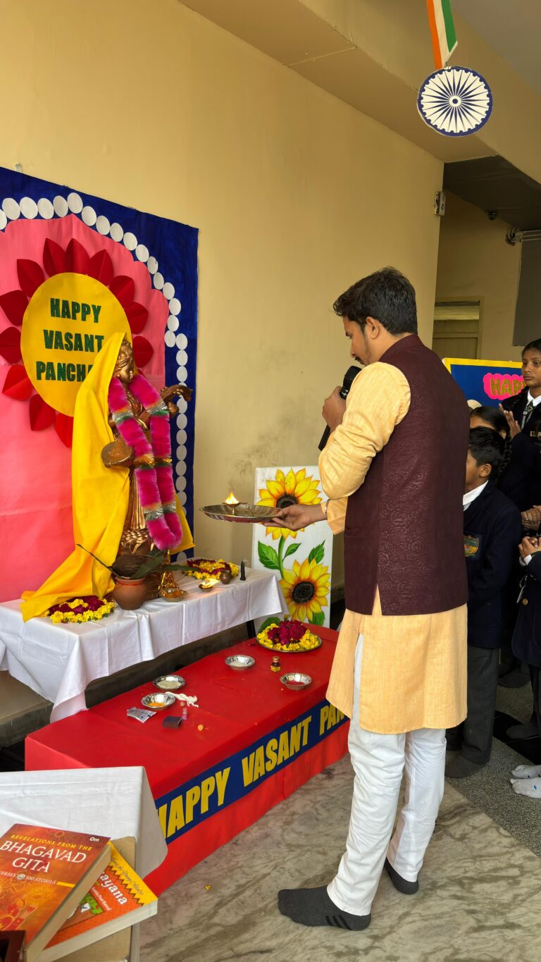 school vasant panchmi event