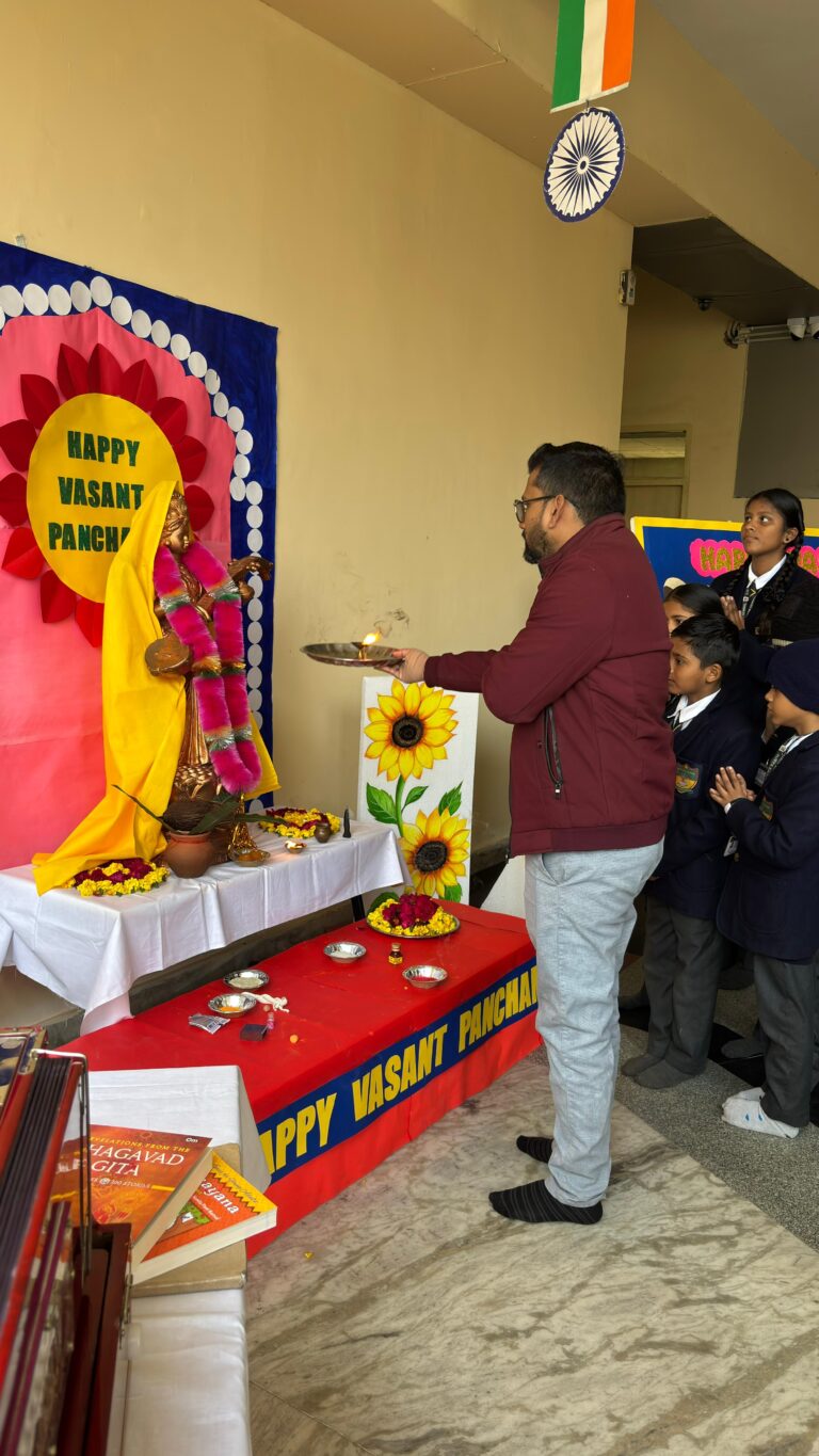 school vasant panchmi event