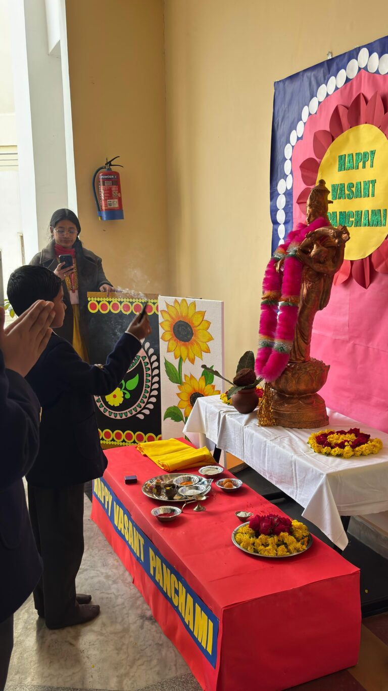 school vasant panchmi event