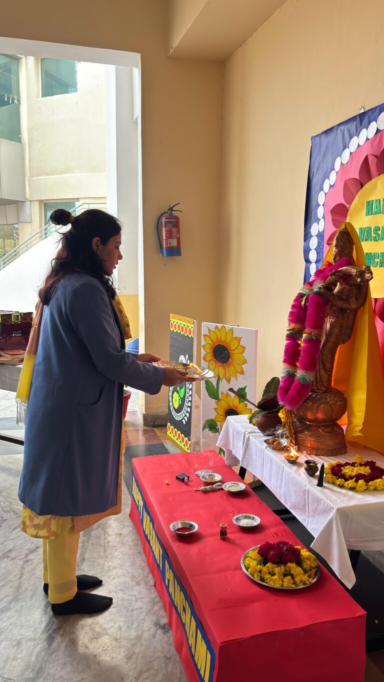 school vasant panchmi event