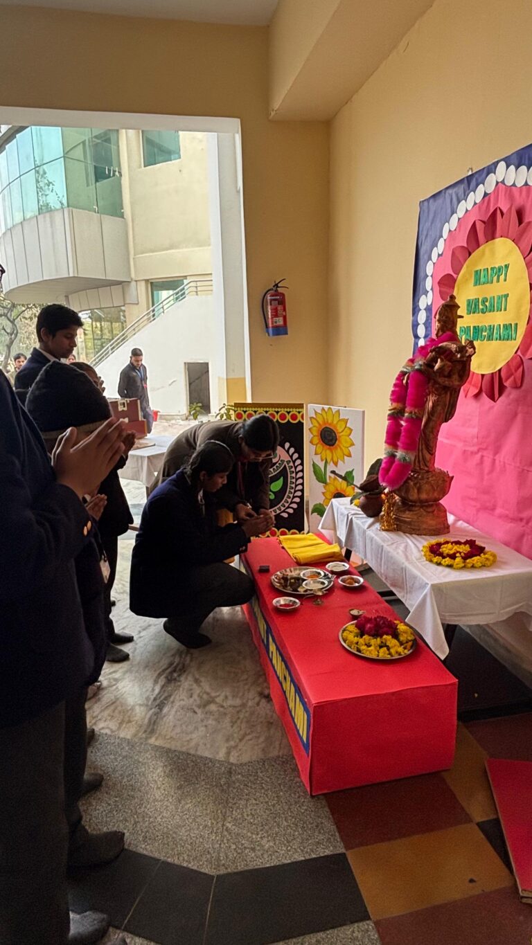 school vasant panchmi event